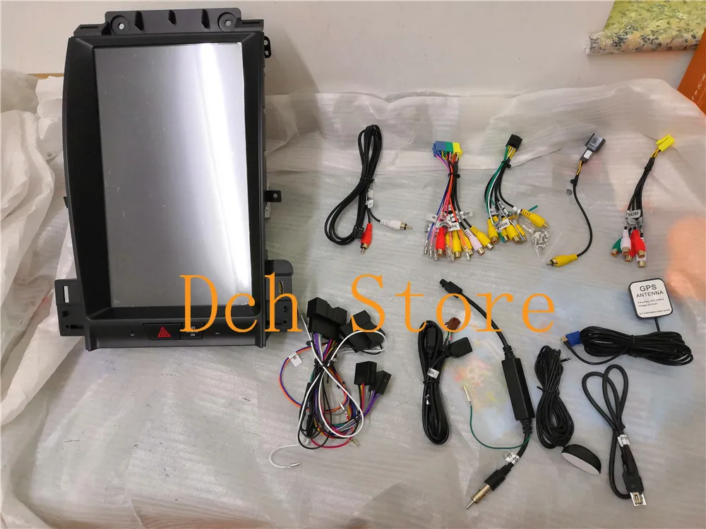 13,3 дюймовый вертикальный tesla стиль Android 8,1 автомобильный DVD плеер с gps-навигатором стерео для Ford aurus 2012 2013 px6 carplay