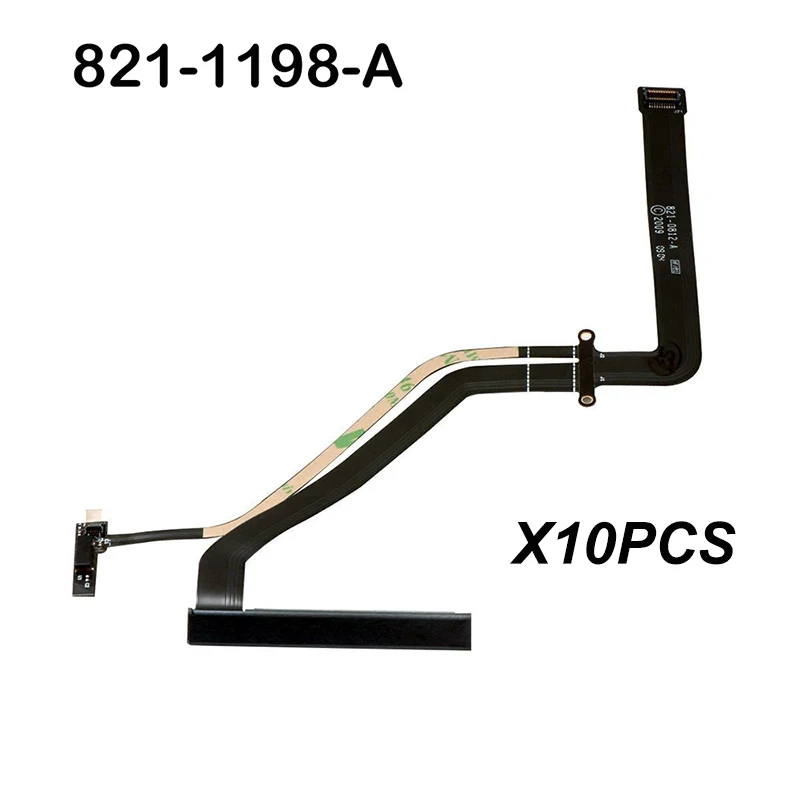 

10PCS/Lot NEW Tested 821-1198-A HDD Hard Drive Flex Cable for MacBook Pro 15.4" A1286 2009 2010 2011 Year 821-0989-A 922-9314