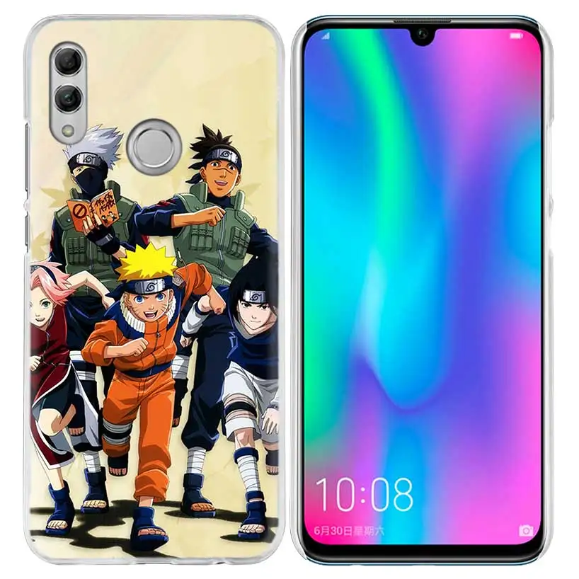 13 Милый стильный чехол с аниме Наруто для huawei Honor 8X Y9 9 10 Lite Play 8C 8S 8A Pro V20 20i 10i Y6 Y7 жесткий чехол для телефона - Цвет: 13