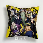 Чехол с изображением аниме невероятные приключения Джоджо, двухсторонняя подушка с рисунком золотистой камиги, украшение для дома, кровати, дивана, подарок для косплея