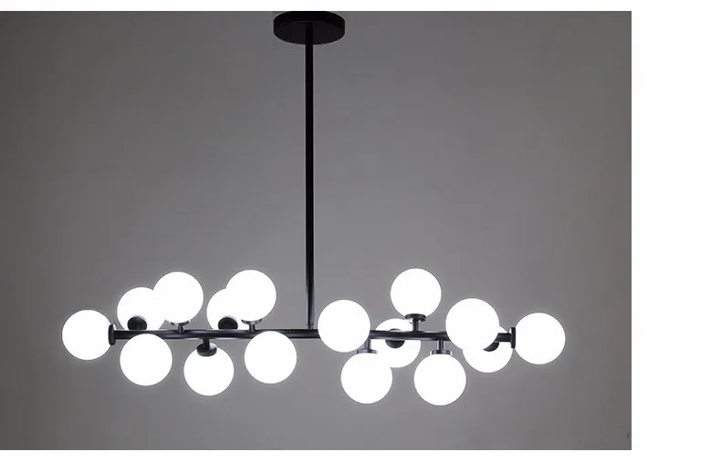 Скандинавский современный молекулярный постмодерн Лофт подвесной светильник Искусство креативный волшебный фасоль ветка светильник столовая Бар Кухня светодиодный светильник