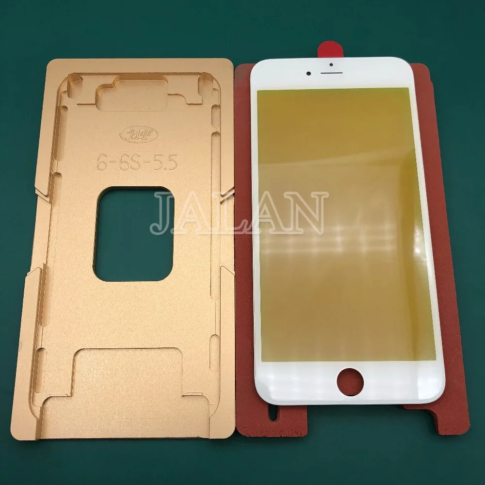 Прецизионная алюминиевая форма для телефона 6p 6s plus 7 8p стекло ЖК экрана с рамкой и