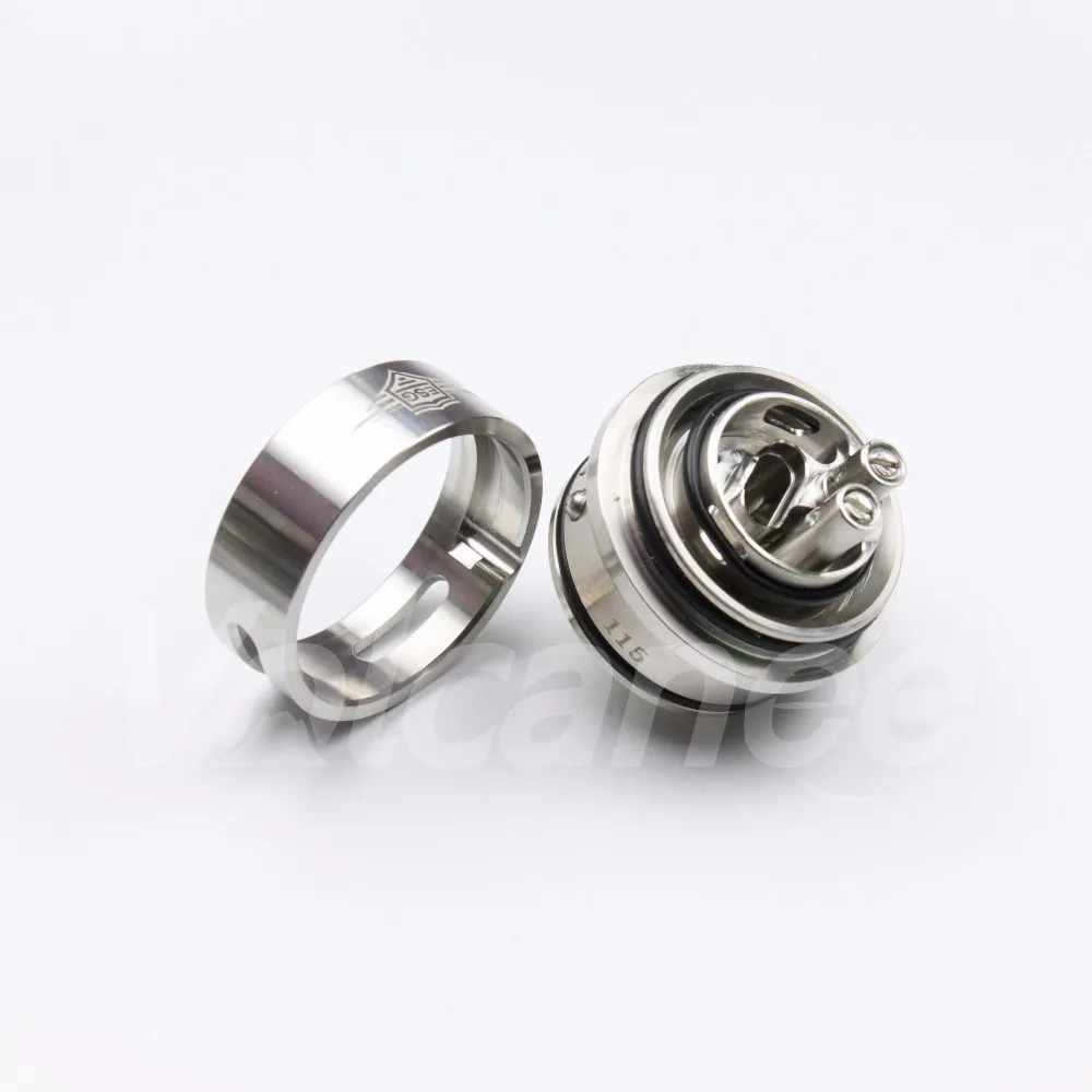 Атомайзер Volcanee Coppervape Skyline Style RTA MTL атомайзер 316SS Airdisk Skydisks Бак 4 мл 510 дрип тип