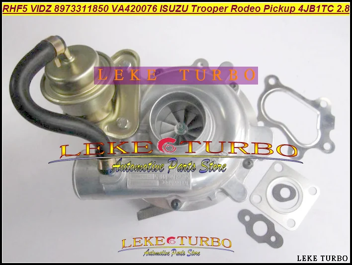 RHF5 VIDZ 8973311850 VA420076 VB420076 1118010-802 турбо для ISUZU Trooper пикап Rodeo грузовик 4JB1TC 4JB1-TC 4JB1 4JB1T 2.8L |