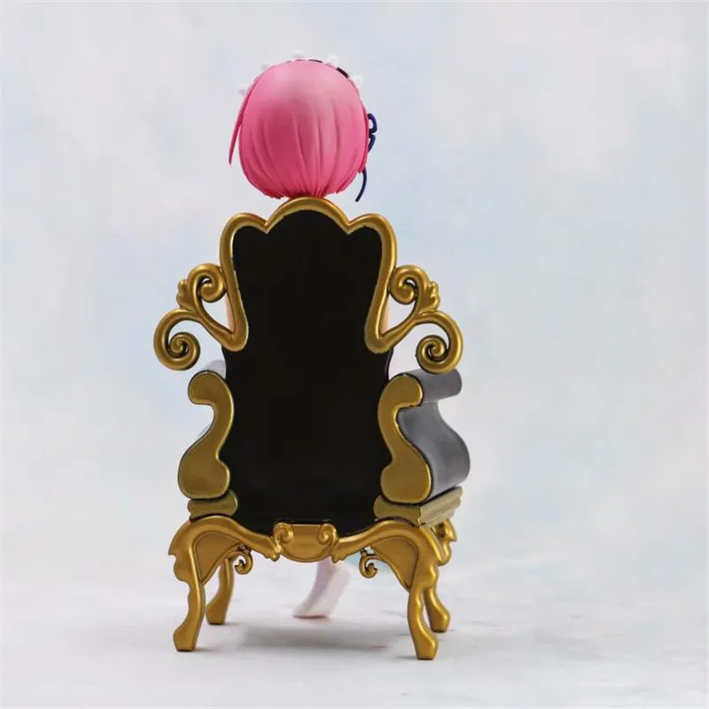Аниме Re:Life In A Different World от Zero RAM экшн Фигурка 15 см Throne Ver ПВХ фигурка аниме для