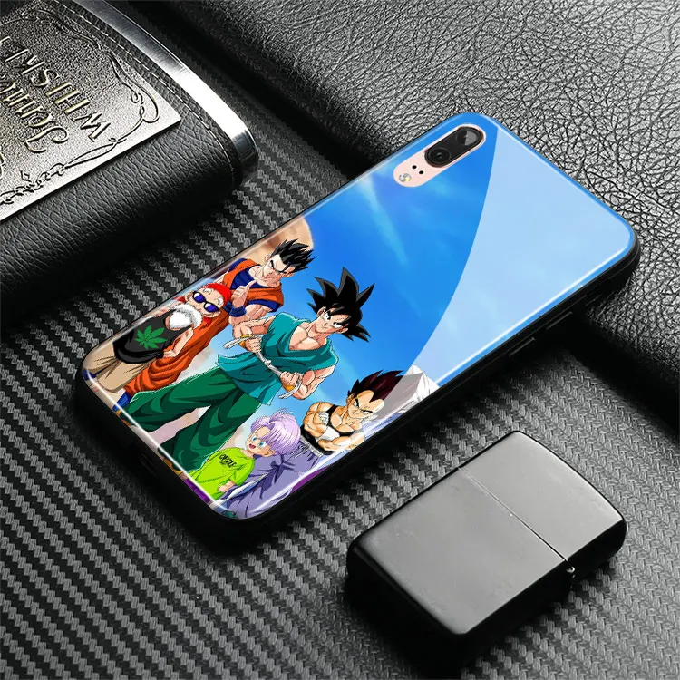 DBZAE (5) Dragon Ball super DBS аниме Гоку мягкий силиконовый стеклянный чехол для телефона для huawei Honor V mate P 9 10 20 30 Lite Pro Plus Nova 2 3 4 5 - Цвет: DBZAE (5)