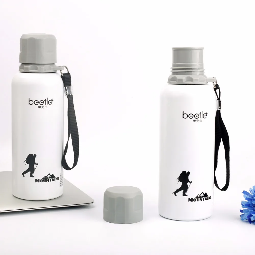 Фирменная Новинка Жук 500ml Нержавеющая сталь изолированный термос