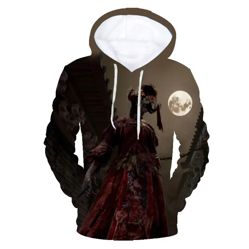 Новая мода dead by daylight 3d печать футболка/Толстовка/толстовки для мужчин