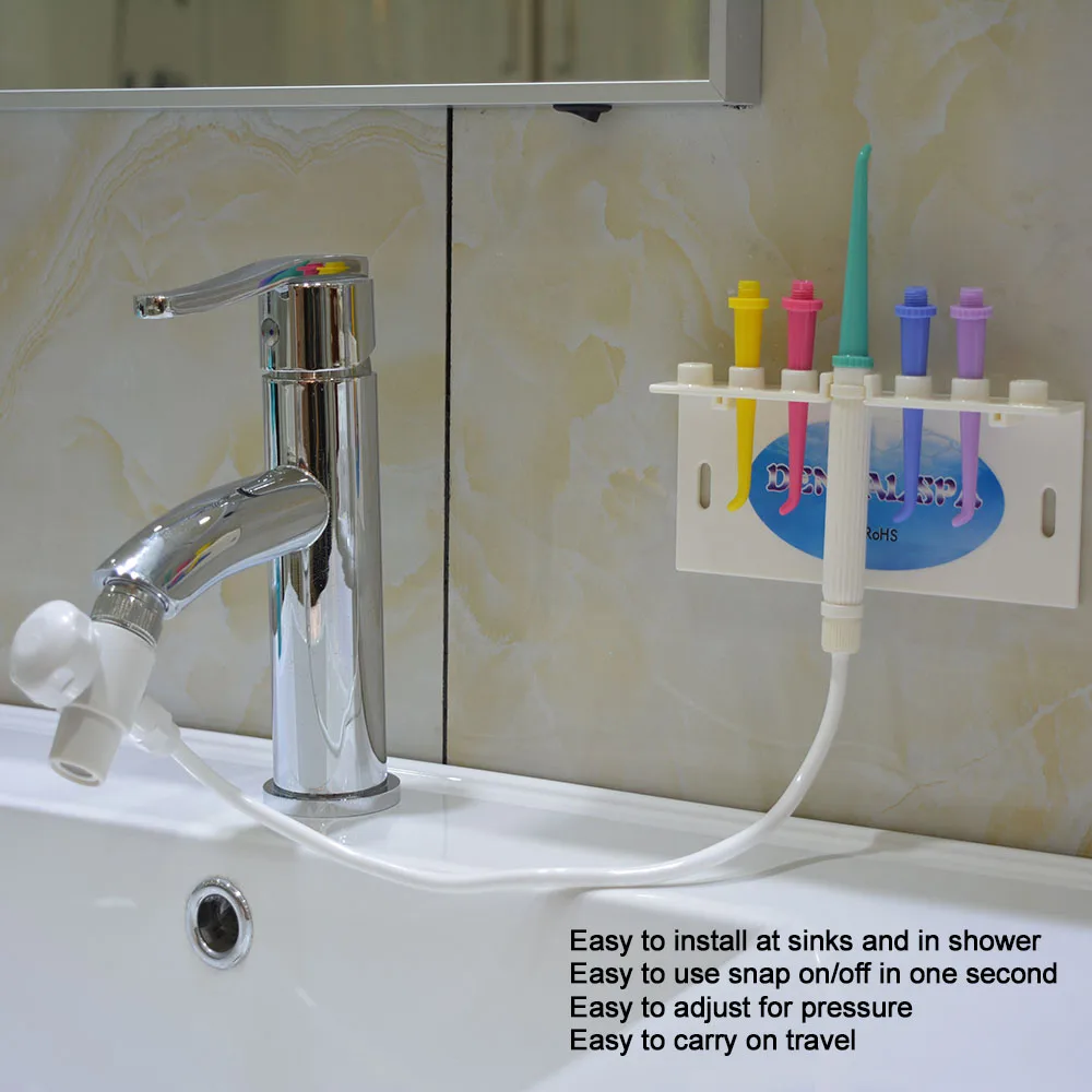 Ирригатор для полости рта 5 насадок|water flosser irrigator|oral irrigatorirrigator dental |