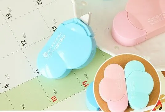 6,5 мм X 3,5 м милая маленькая Корректирующая лента Kawaii Cloud, корейские милые канцелярские принадлежности, новинка, офисные детские школьные принадлежности для детей