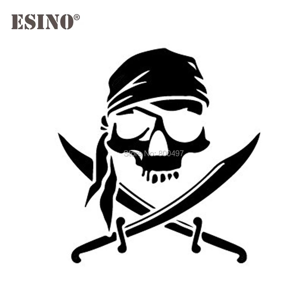 Автомобильный Стайлинг Новая мода Стиль украшение череп пирата