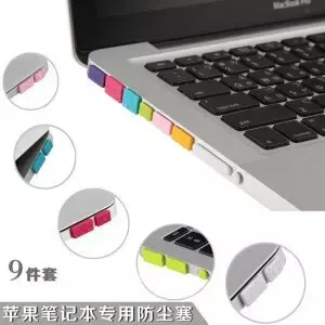 Пылезащитная заглушка для ноутбука 1 комплект Macbook Air Pro Retina 11 13 15 12 дюймов USB