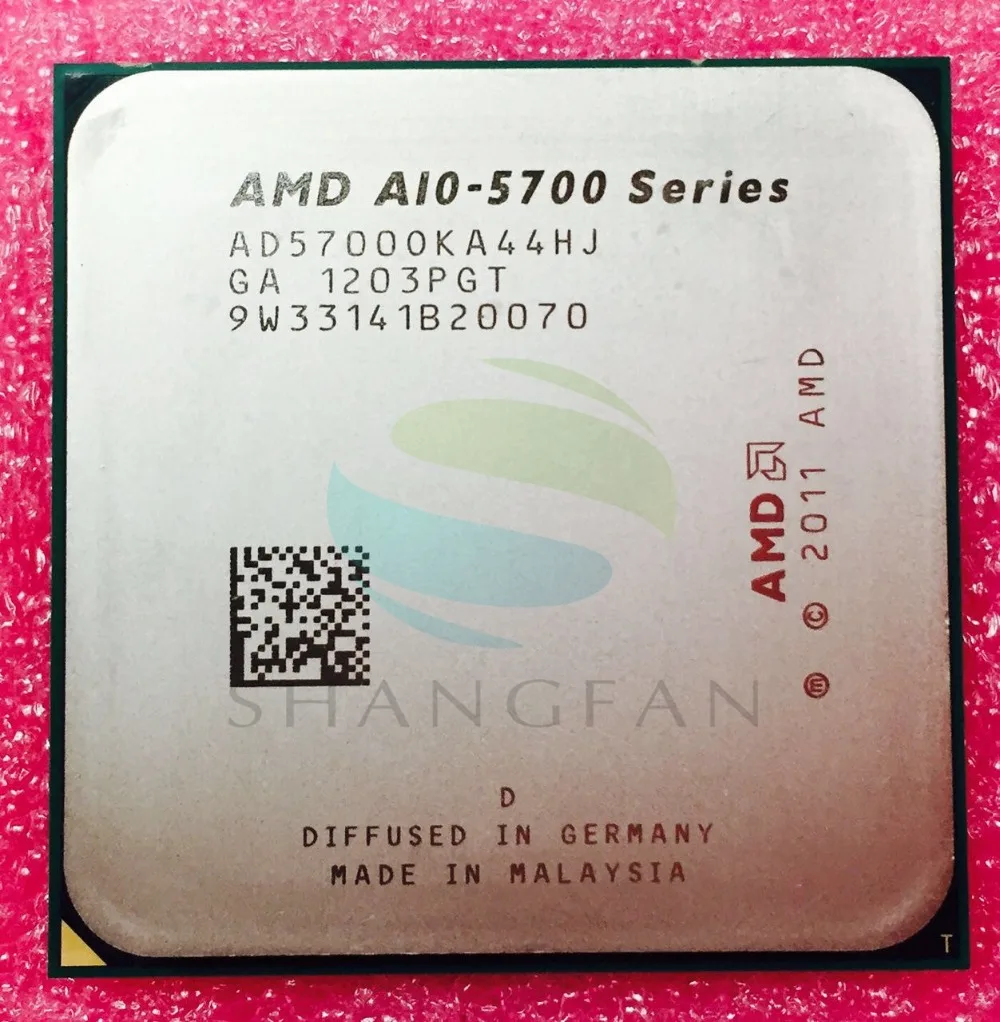 100% новый AMD A10 5700 A10-5700 5700K A10-5700K 3 4 ГГц 65 Вт Quad-Core Процессор процессор AD5700OKA44H гнездо