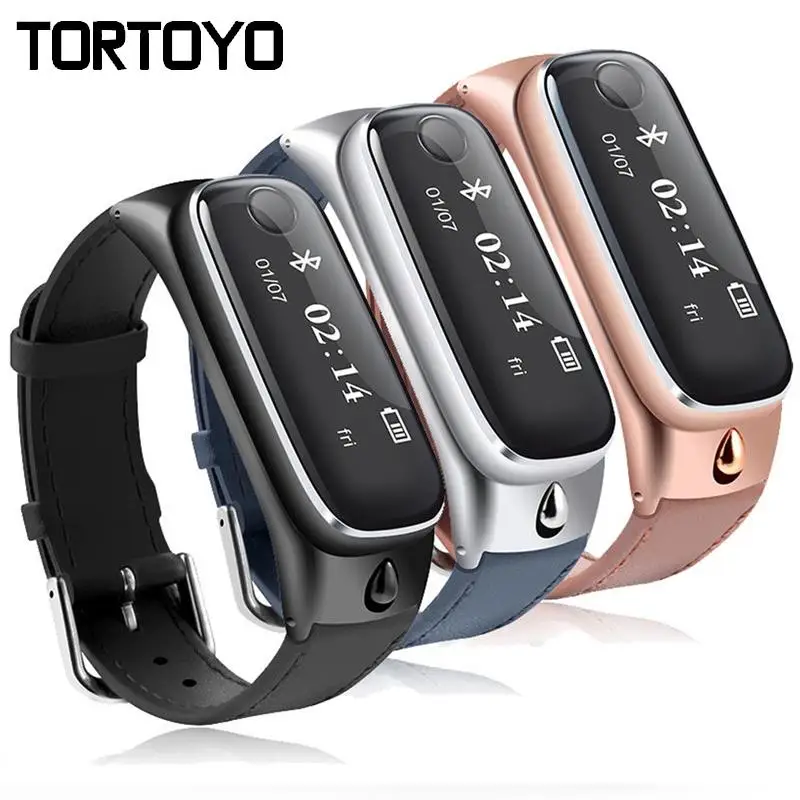 M6 плюс мода Bluetooth умный спортивный браслет Smartband кожаный наручный с трекером сна