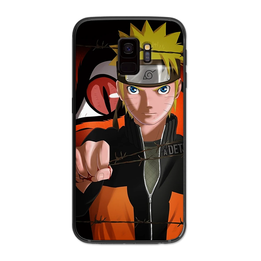 Hokage Naruto and Sasuke soft phone cover case for Samsung Galaxy S6 S7 S8 S9 S10e Plus Note 8 9 Cases | Мобильные телефоны и
