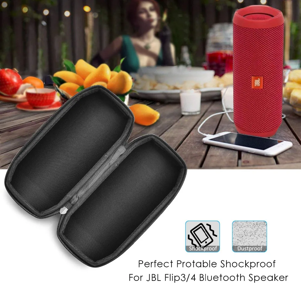Жесткий защитный чехол EVA для JBL Flip 3 4 динамика переносной дорожный Чехол хранения