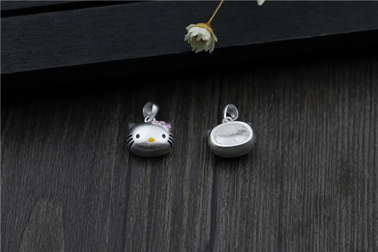 Браслет для создания ожерелья и кулона из настоящего серебра 925 пробы с