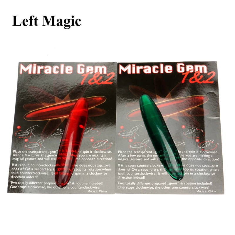 1pcs New Arrival Artistic Rattleback Magic Chembongo Philosophocal Toy Hand-size Plastic toys close up street magic tricks | Игрушки и