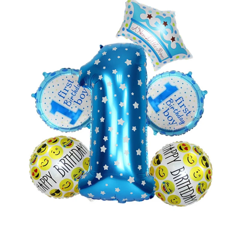 1 кулак набор воздушных шаров на день Рождения Вечеринка фольга Гелиевый шар для