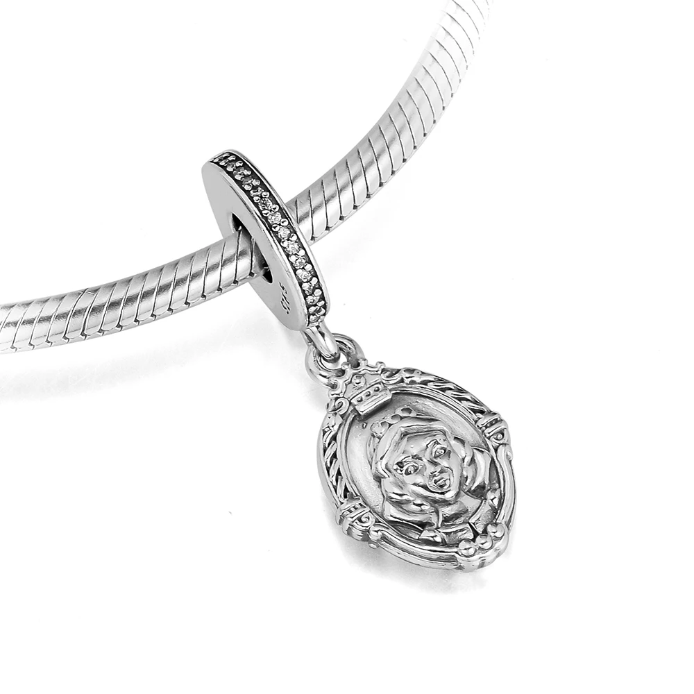 CKK Beads FOR Jewelry Making DIY Sterling-Silver-Jewelry Evil Queen's Magic MirroR Bead Charm Silver 925 Original Berloque | Украшения