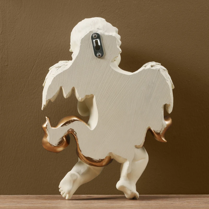 Современные Полимерные милые подвесные настенные украшения с ангелом мальчиком