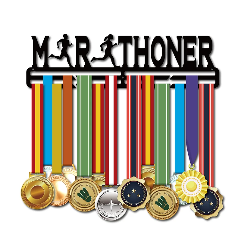 Вешалка для медали марафона держатель бега на 30 40 медалей|Булавки и значки| |