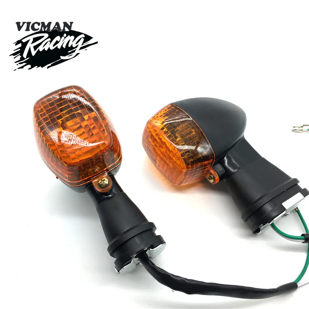 

Индикатор переднего указателя поворота для Kawasaki ZX600 Ninja ZX-6R ZX6R ZX-9R ZXR400 KLE 250/400/500 ZX900 ZX-7 ZX7R ZX12R