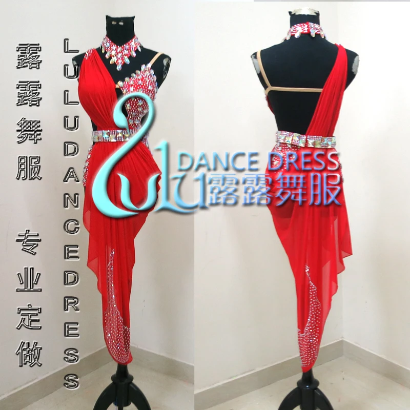 Платье для латиноамериканских танцев новейший стиль сексуальная одежда платье |