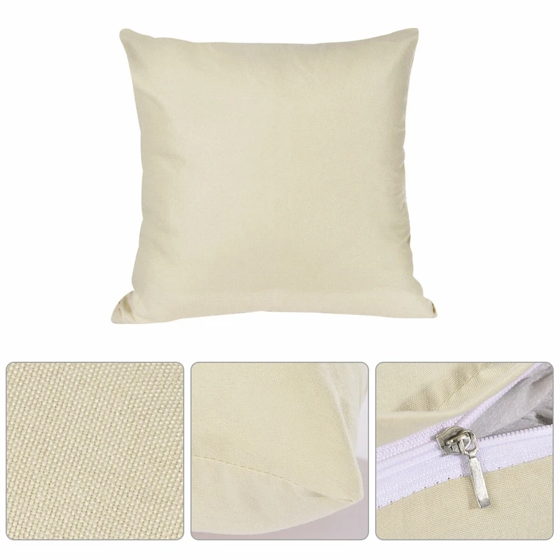 1 шт., расслабляющий однотонный хлопковый декоративный чехол для подушки, дивана, наволочка для диванных подушек, для хорошего сна, 40x40 см