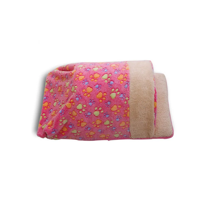 HEYPET Square Fleece Plush Cat Bed Pet House Soft Mat Dog for Small Dogs Cats Nest Winter Warm Sleeping Puppy | Дом и сад