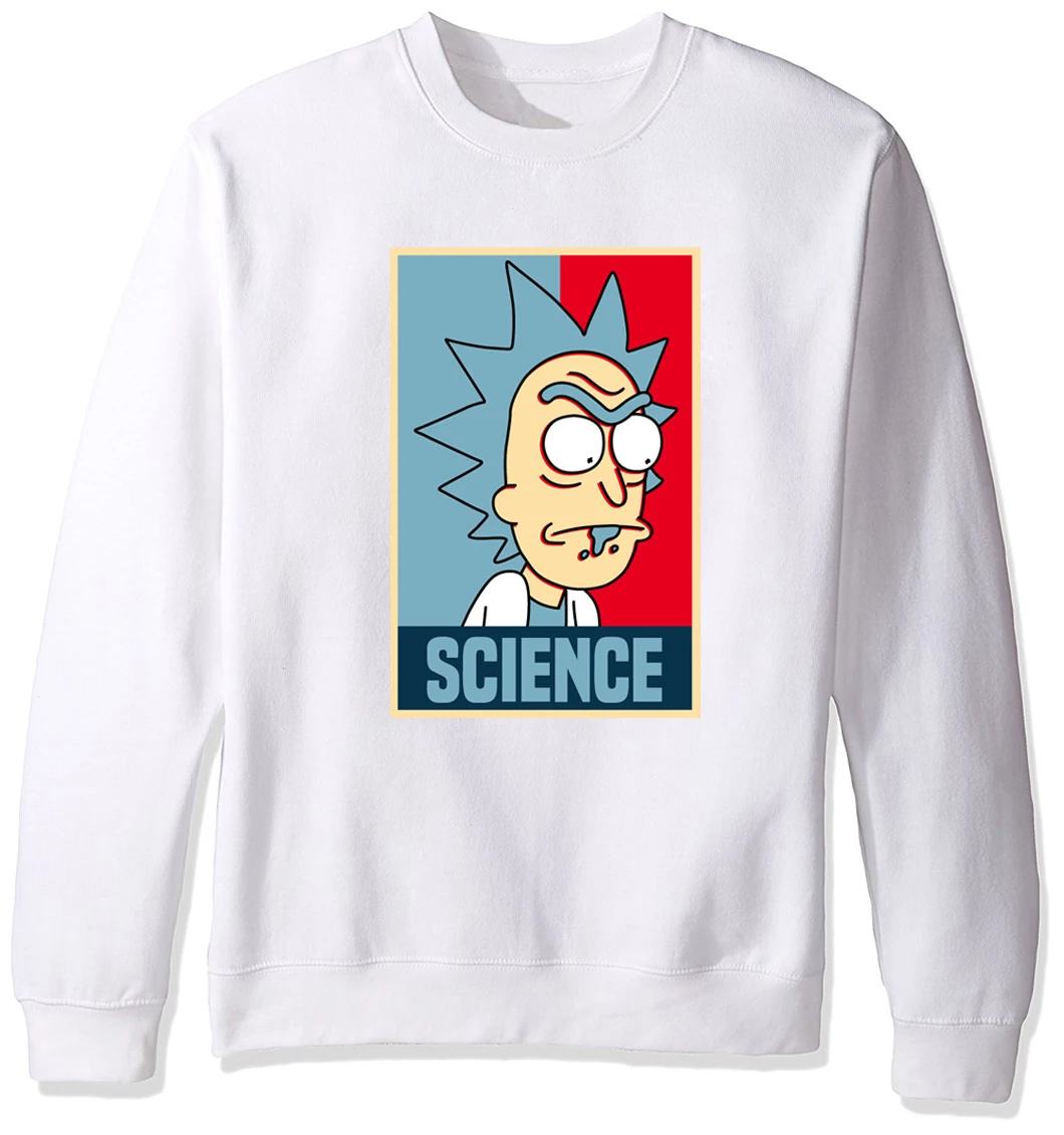 Забавные толстовки SCIENCE RICK AND MORTY с принтом, худи для мужчин, весенние флисовые пуловеры с длинными рукавами, мужские толстовки в стиле хип-хоп