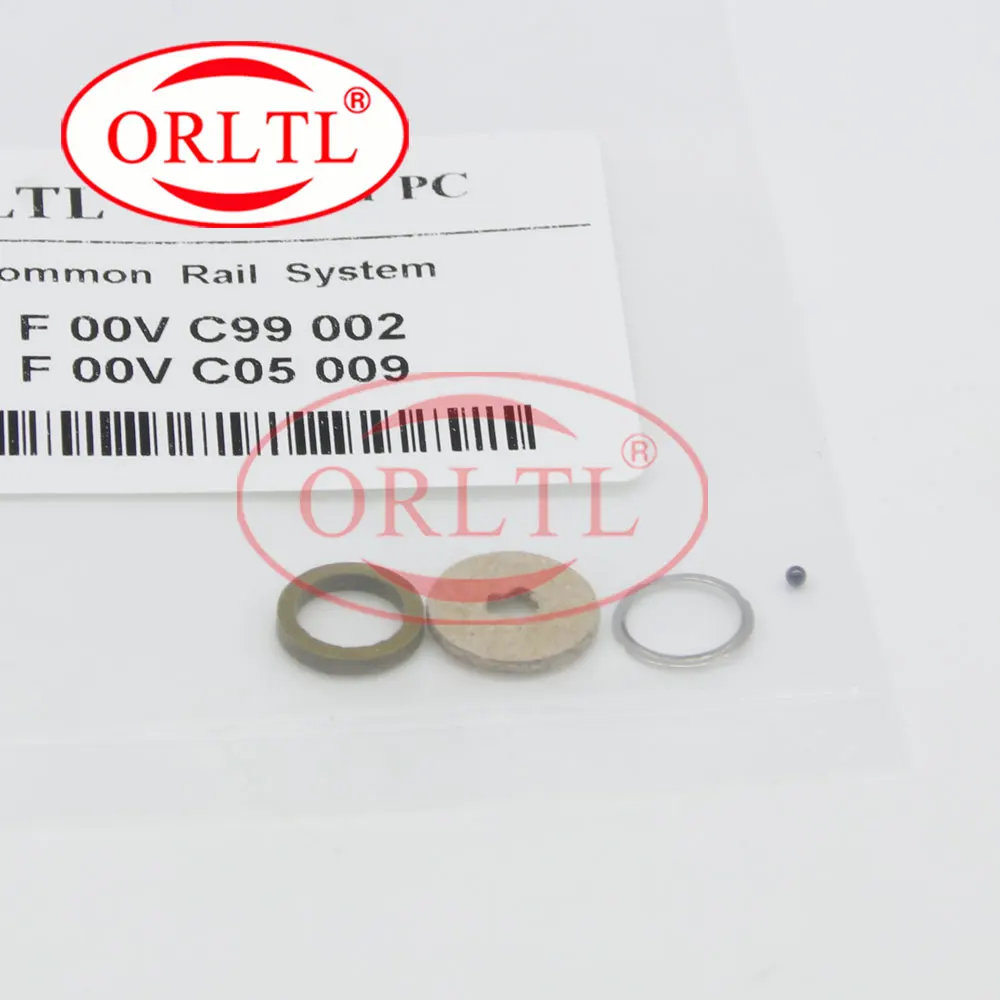

ORLTL Gasket Kit F00VC99002 and Valve Black Ball F00VC05009 common rail injector repair kits F 00V C99 002 and F 00V C05 009