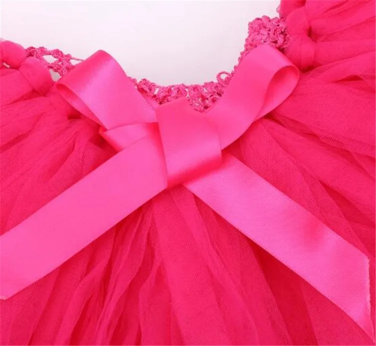 

DOLLMAI reborn baby dolls girl clothes multi tulle skirt pink yarn dress with romper headband for 50-57cm dolls accessories
