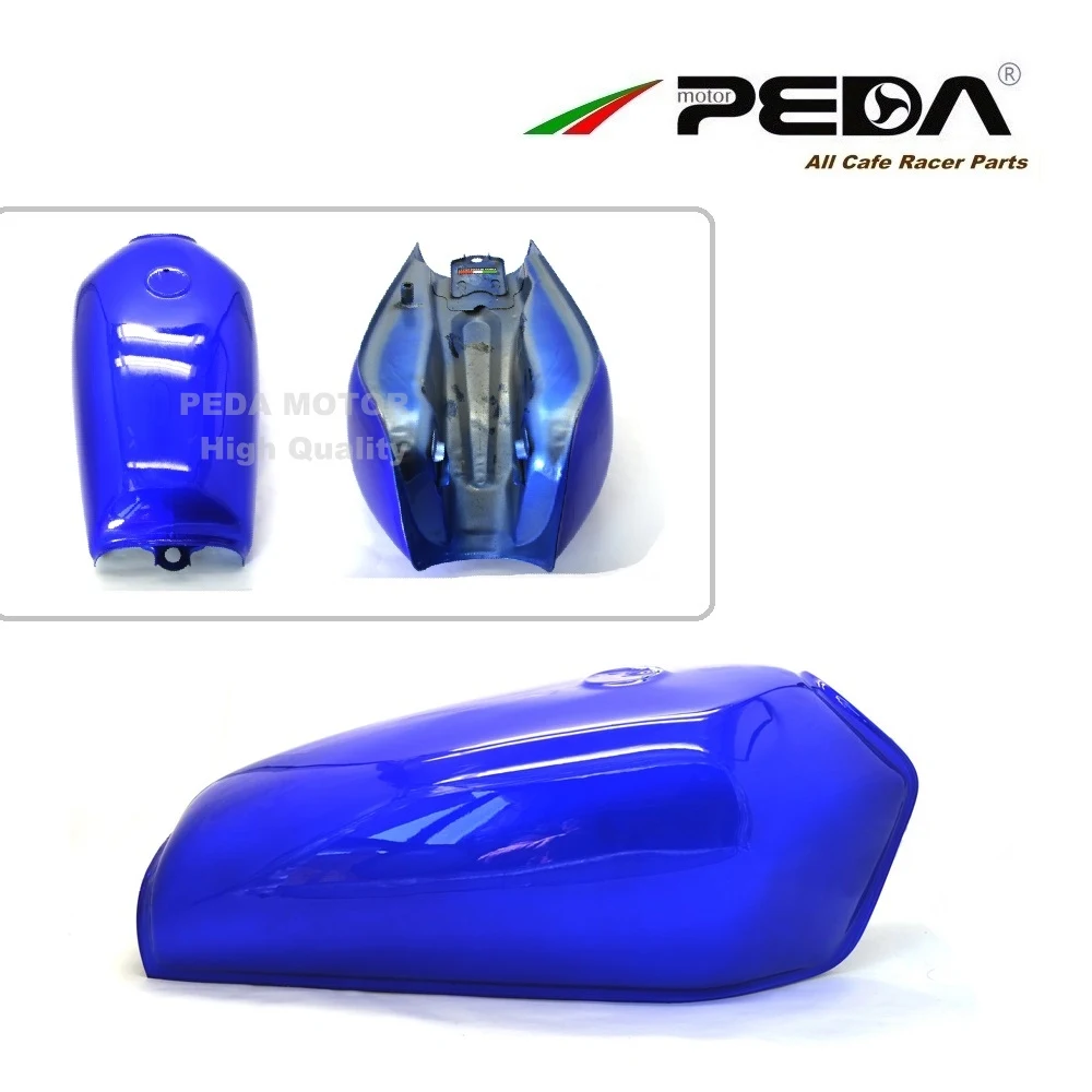 3FD PEDA мотоцикл Кафе Racer бак Винтаж 9л 2 4 галлона Топливо газ может Ретро бензиновые