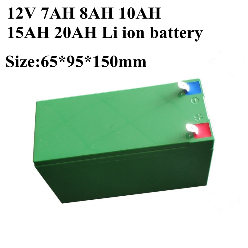 12V 7Ah 8Ah 10Ah 12Ah 15Ah 20Ah литий ионный Батарея для опрыскиватель весы доступа Управление детская игрушка самолета+ 1A Зарядное устройство