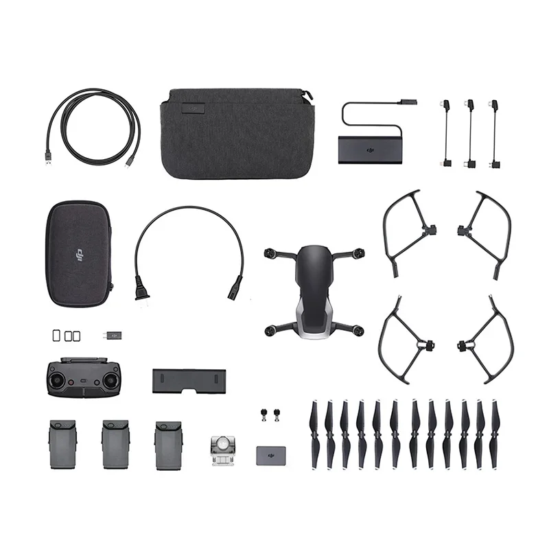 Air Combo Black DJI Mavic Air/Mavic Air Fly More Combo Мини Радиоуправляемый квадрокоптер с 3-осевой шарнирной камерой 4K(3 цвета опционально - Цвет: Air Combo Black