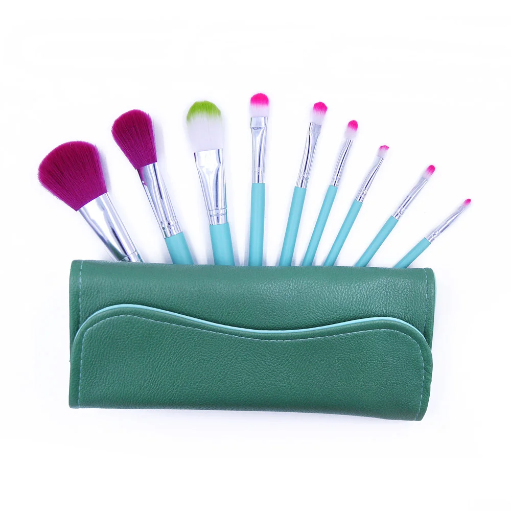 9 шт. кисти для макияжа глаз тени и помада порошок кисточки тонального крема с