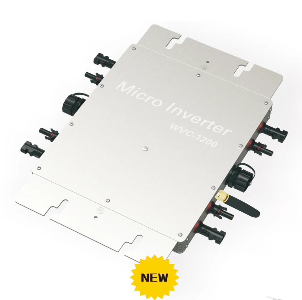 Инвертор IP65 1200 Вт солнечный микро сетевой инвертор микроинвертор Inversor WVC1200 с