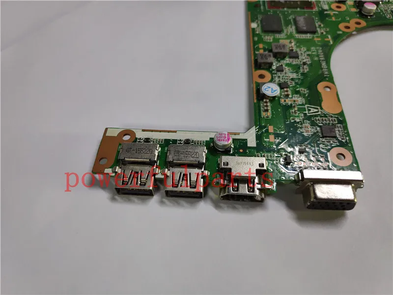 Материнская плата для ноутбука 827025 001 501 HP Probook 450 470 G3 DA0X63MB6H1 SR2EY I5 6200U DDR3 полностью