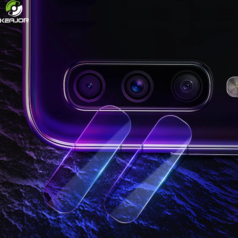 2 шт закаленное стекло для samsung Galaxy A40 задняя камера объектив прозрачная защитная пленка протектор экрана для samsung A60 A70 стекло