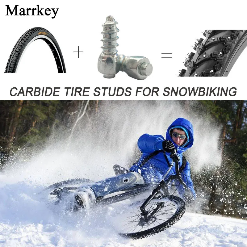 Marrkey500PCS автомобильный Стайлинг винтовые Шипы/противоскользящие колеса снежные