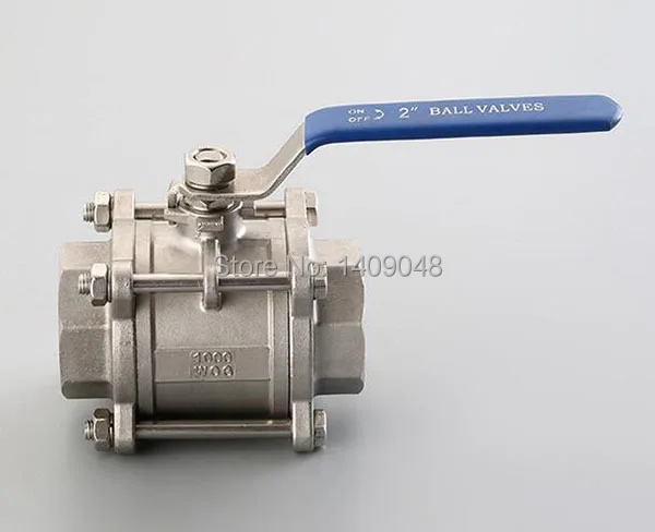 GOGO высокое качество тип 3 шт. переключатель из нержавеющей стали шаровой клапан 2