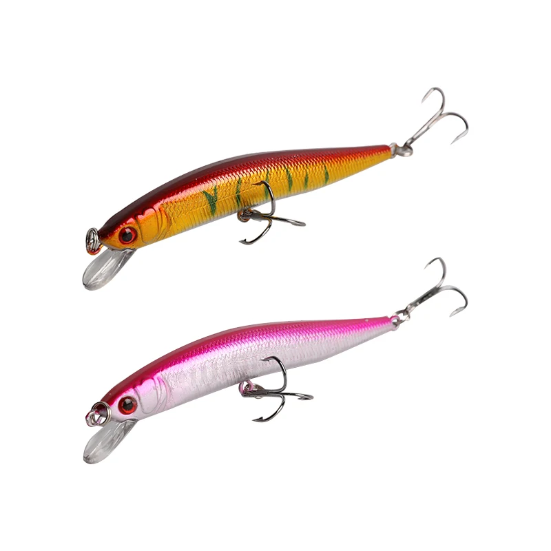 Fly Fishing Minnow 10pcs/lot 9.5cm/8.53g Lure Hard Bait Wobbler Carp Tackle Artificial For Boat | Спорт и развлечения