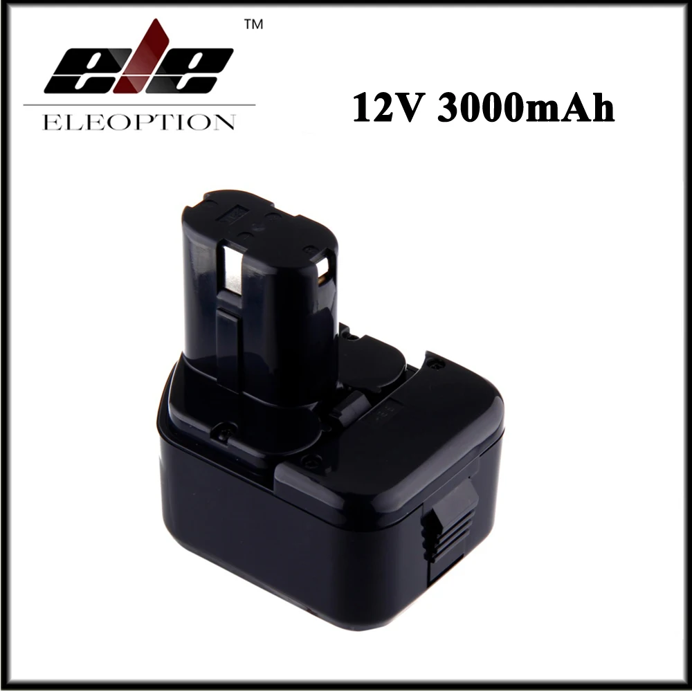 Аккумулятор Eleoption для электроинструмента Hitachi 12 В 3000 мА/ч сменный никель