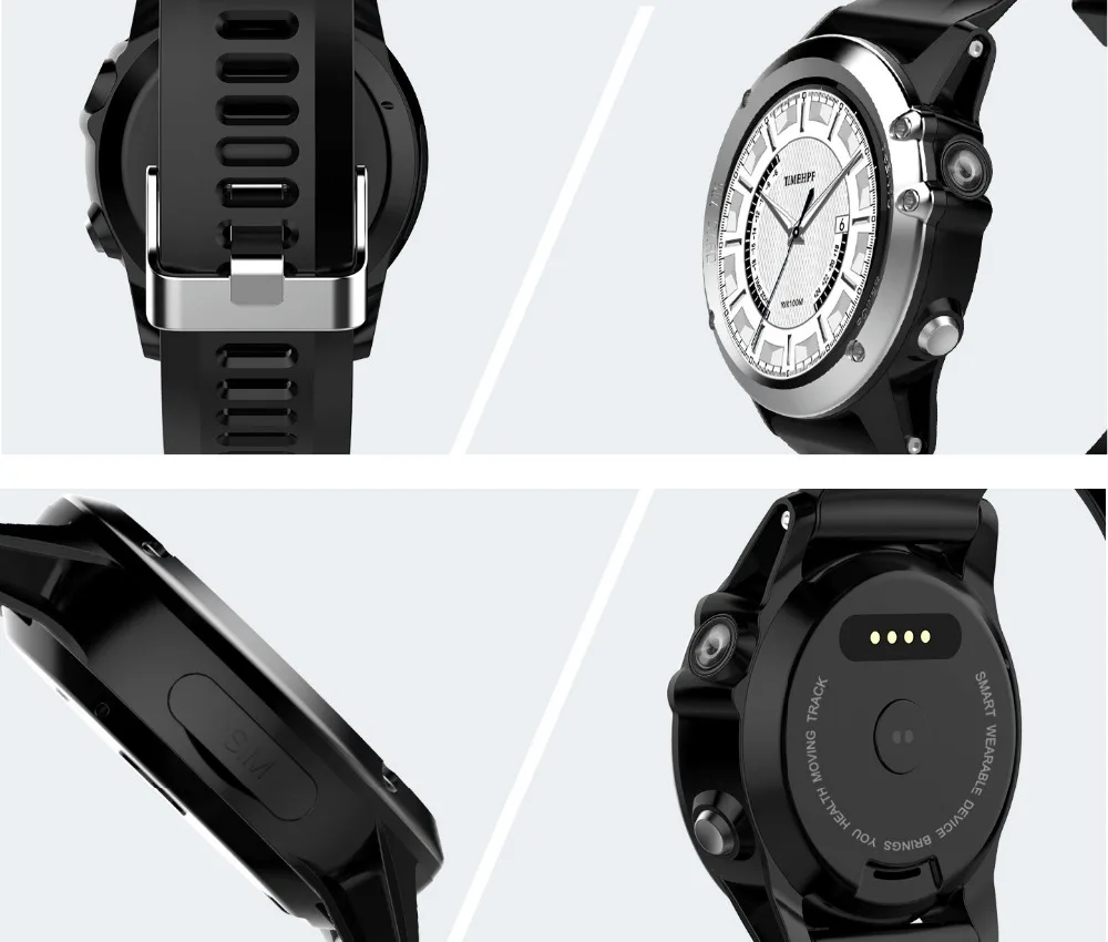 H1 android 4.4 Smart watch waterproof 1.39inch mtk6572 SmartWatch for iPhone support 3G wifi GPS SIM GSM WCDMA |