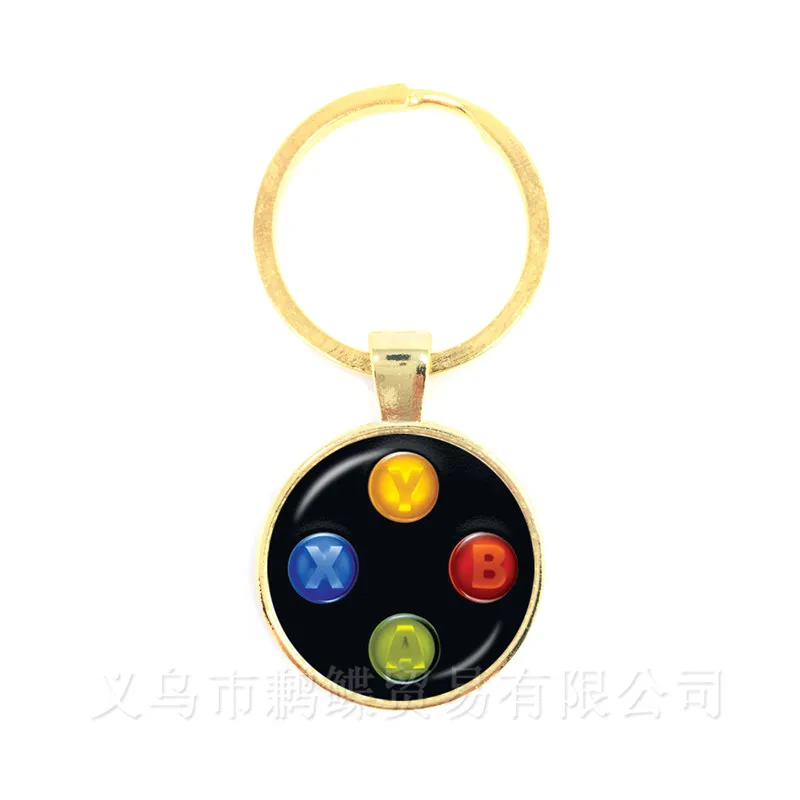 

Vintage Video Game Controller Keychains Cool Men Gaming Gamer Jewelry Gift Retro Controller Gamepad Key Picture Keyring