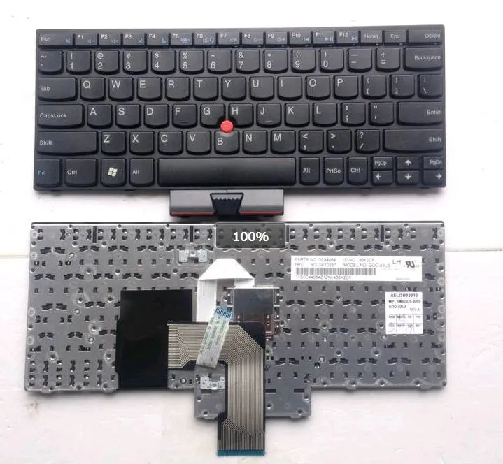 

Новая английская клавиатура SSEA для ноутбука Lenovo IBM X121, X130, X131, X121E, X130E, E130, E135, E120, E220, черная клавиатура