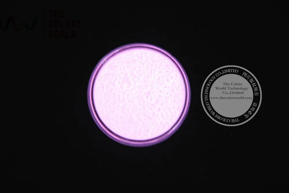 Светящийся в темноте пигмент TCYG901 розовый цвет светящийся люминесцентный