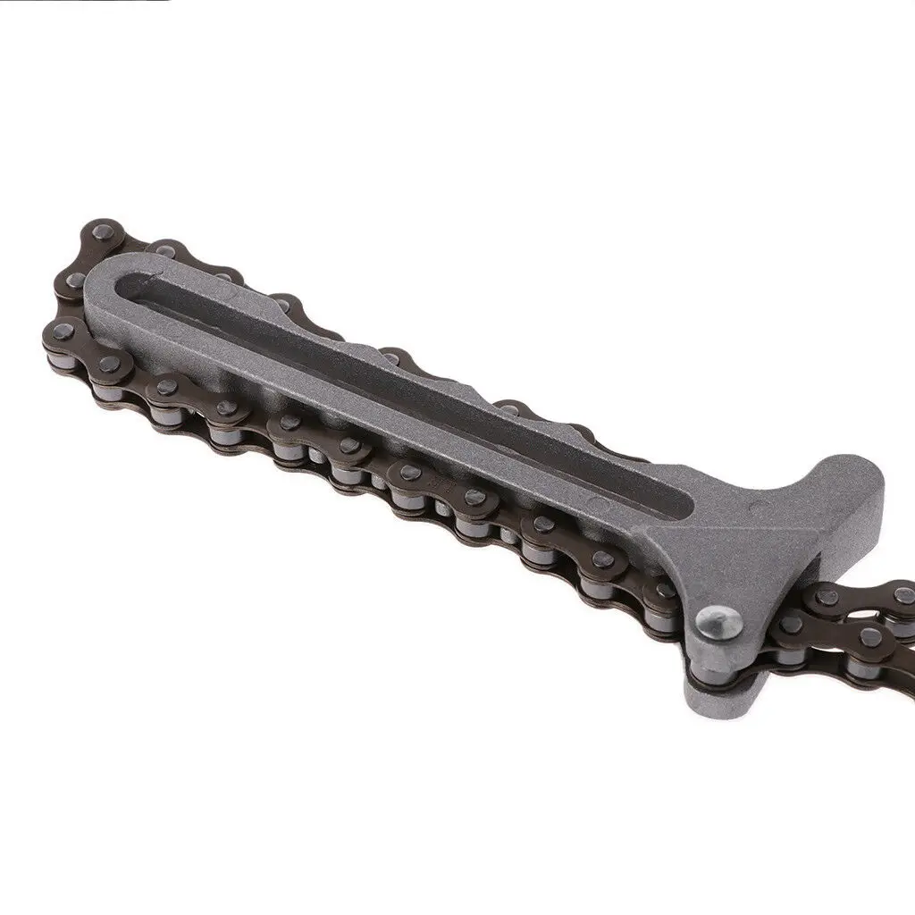 Алюминий Регулируемый моторное масло для автомобилей фильтр цепи разводной ключ