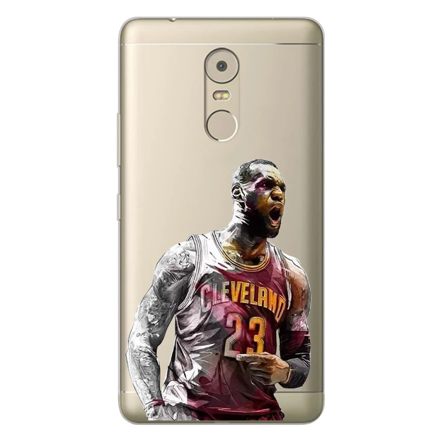 Чехол для Lenovo K6 Note чехол 5 &quotМягкие TPU силиконовая Популярные Прохладный Кобе Jordan